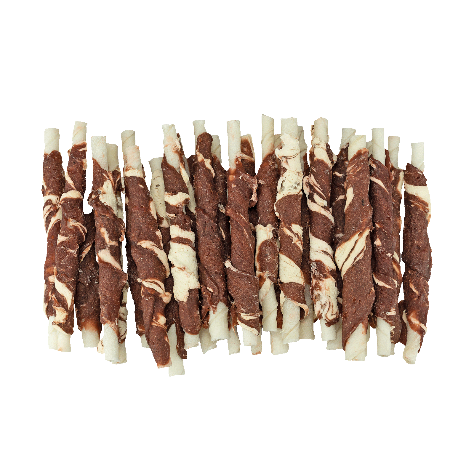 Braaaf Rawhide Roll Sticks Lamb & Fish - 25 pcs