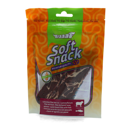 Braaaf Soft Snack Filet - Lamb & Fish