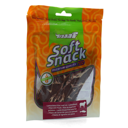 Braaaf Soft Snack Filet - Lamb & Fish