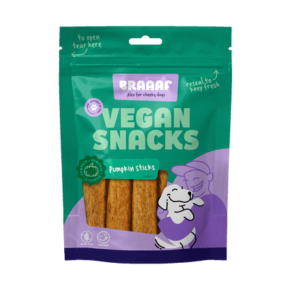 Braaaf Vegan Snack Pumpkin Stick - 12 cm