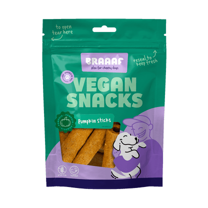 Braaaf Vegan Snack Pumpkin Stick - 6 cm