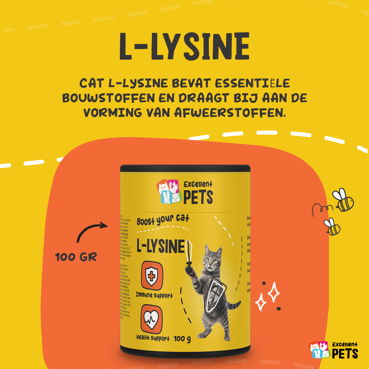 Excellent Pets L-Lysine 100 g