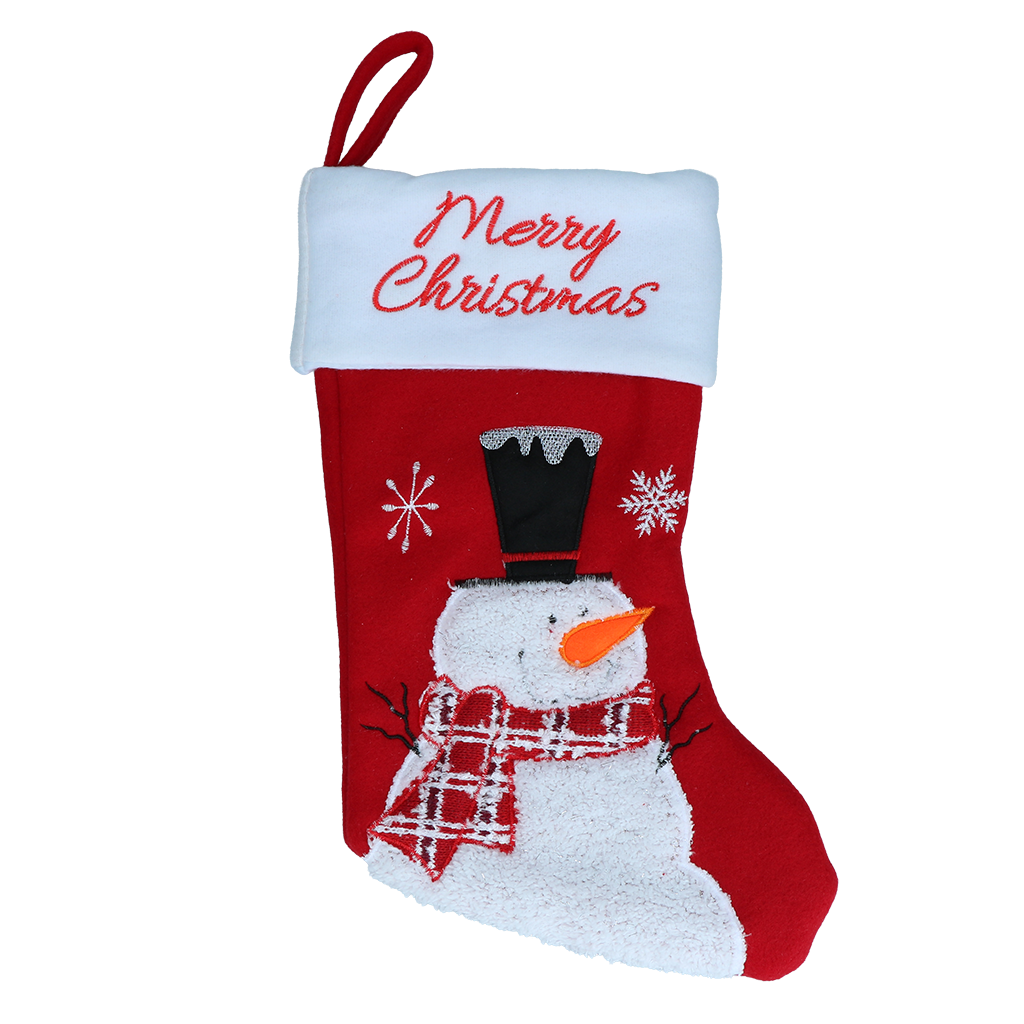 Christmas Stockings Christmas Stocking Wooly Snowman
