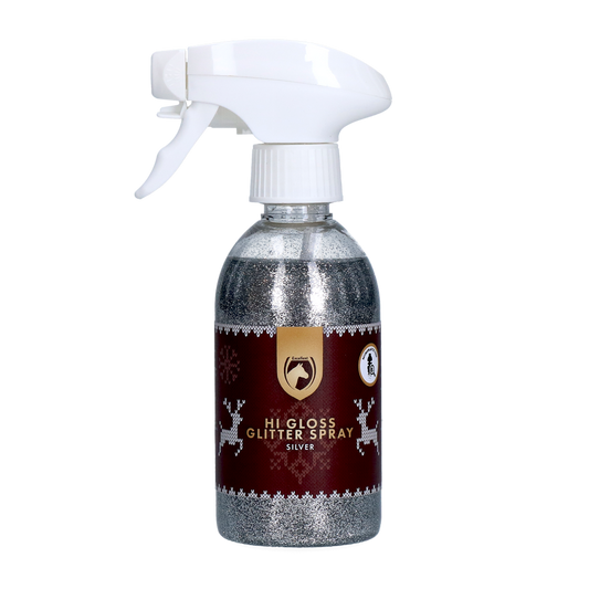 Excellent Horse Karácsonyi Nagy Fényű Csillámpor Spray Ezüst 250 ml