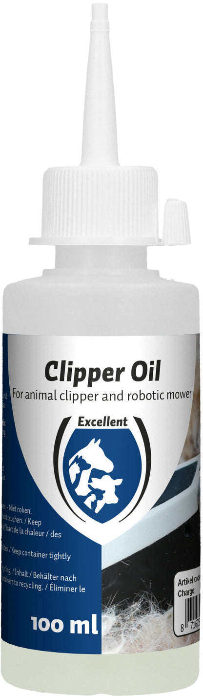 Oil for shearing machine and robotic mower