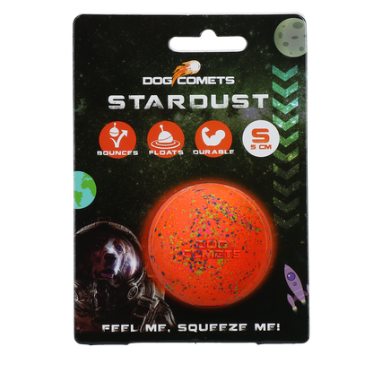 Dog Comets Stardust Orange S