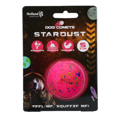 Dog Comets Stardust Pink S