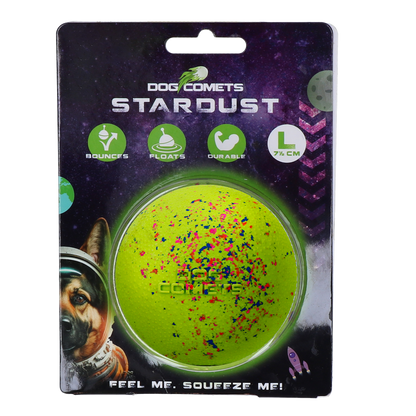 Dog Comets Stardust Green L