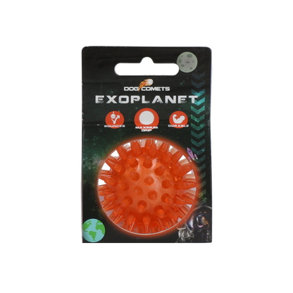 Dog Comets Exoplanet Spiky Ball S Orange
