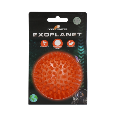 Dog Comets Exoplanet Spiky Ball M Orange
