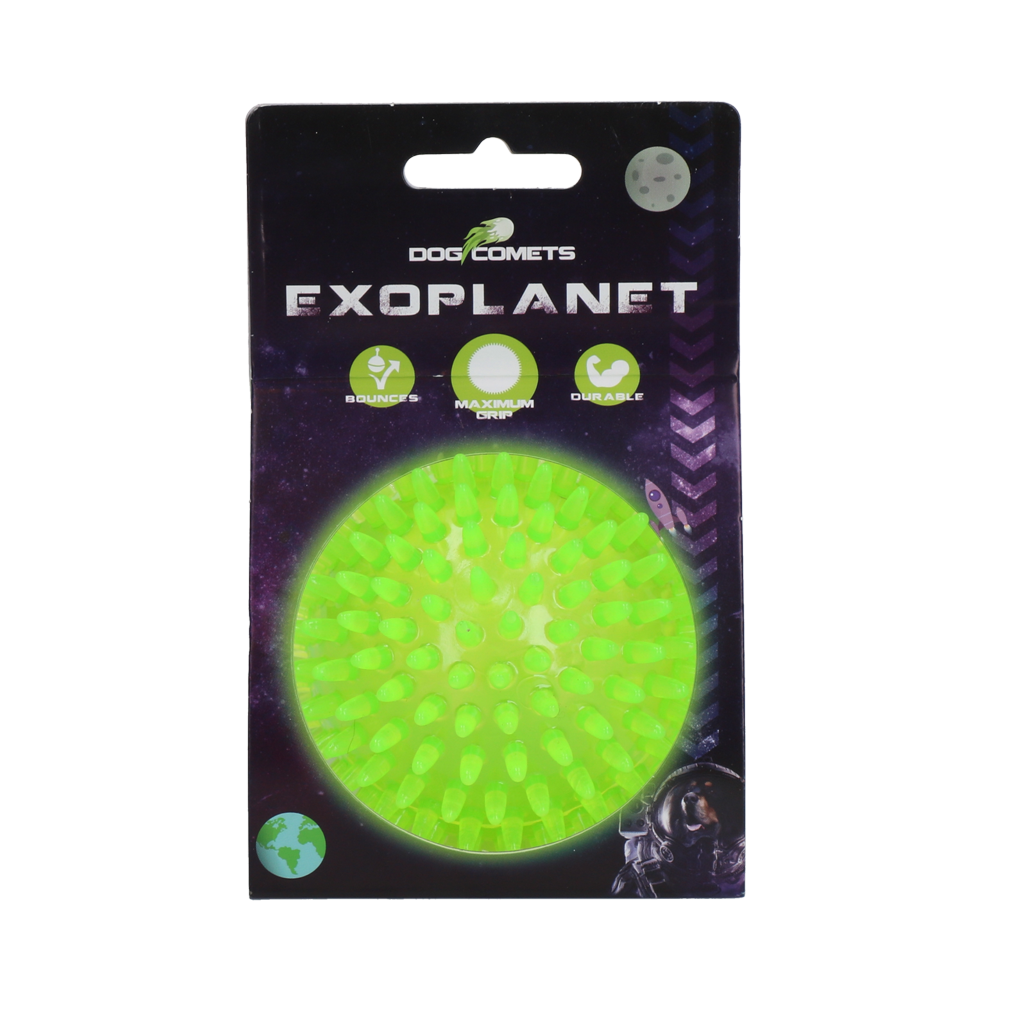 Dog Comets Exoplanet Spiky Ball M Green