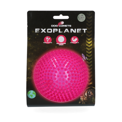 Dog Comets Exoplanet Spiky Ball L Pink