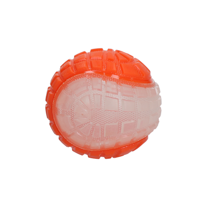 Dog Comets Glow In The Dark Moon Ball M Orange