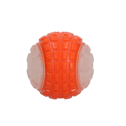 Dog Comets Glow In The Dark Moon Ball M Orange