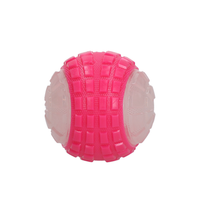 Dog Comets Glow In The Dark Moon Ball M Pink