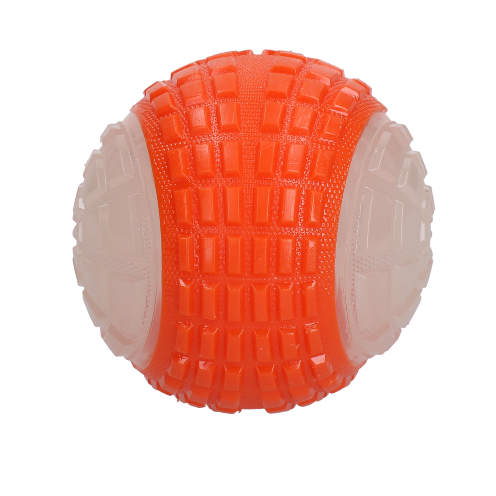 Dog Comets Glow In The Dark Moon Ball L Orange