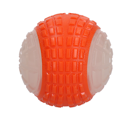 Dog Comets Glow In The Dark Moon Ball L Orange
