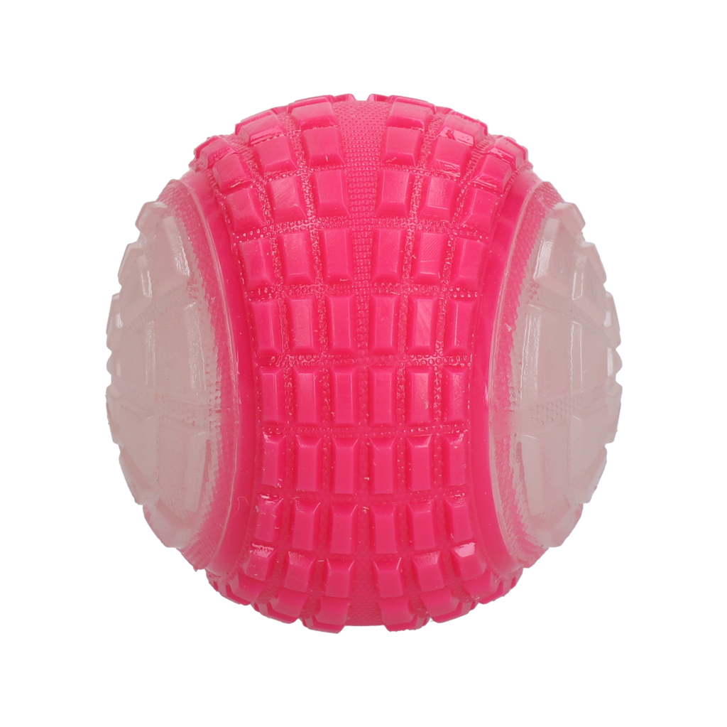 Dog Comets Glow In The Dark Moon Ball L Pink