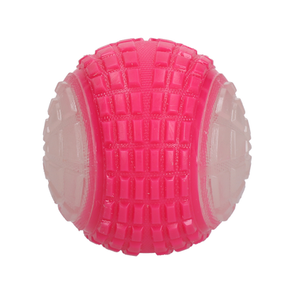 Dog Comets Glow In The Dark Moon Ball L Pink