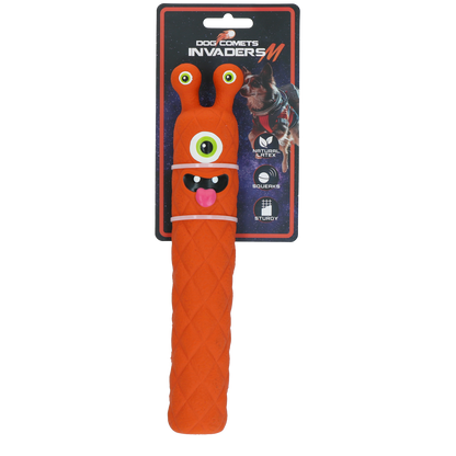 Dog Comets Latex Invaders Orange M