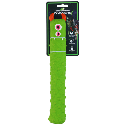 Dog Comets Latex Invaders Green L