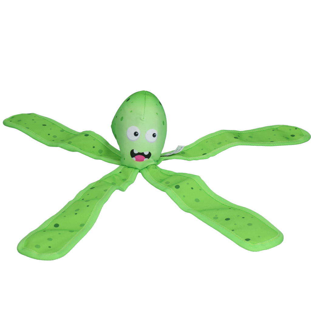 Dog Comets Alien Octo L Green