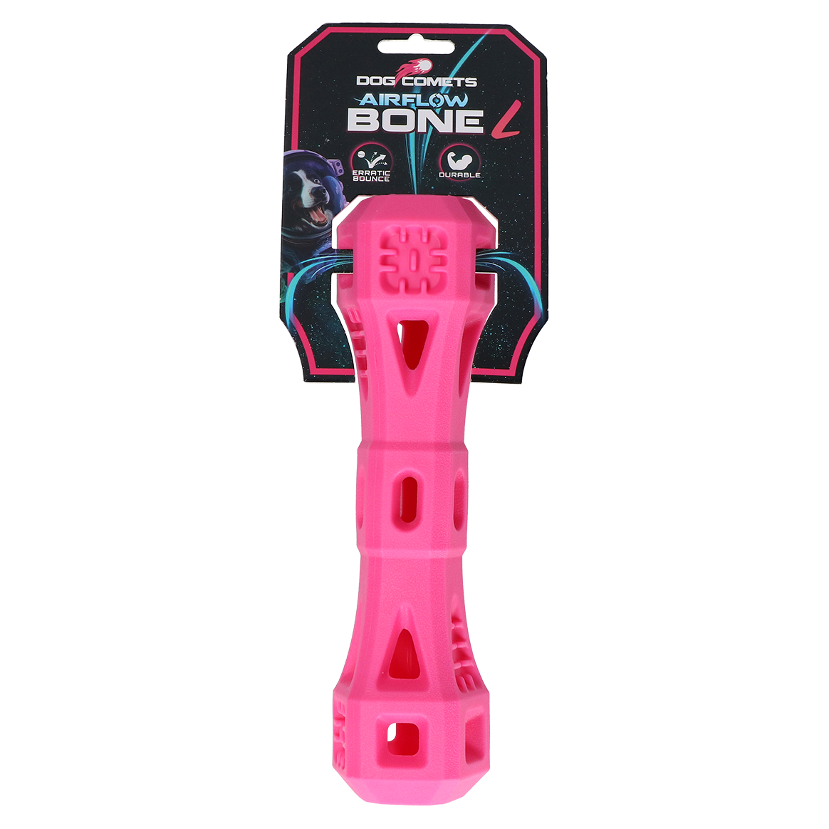 Dog Comets Airflow Bone Pink L