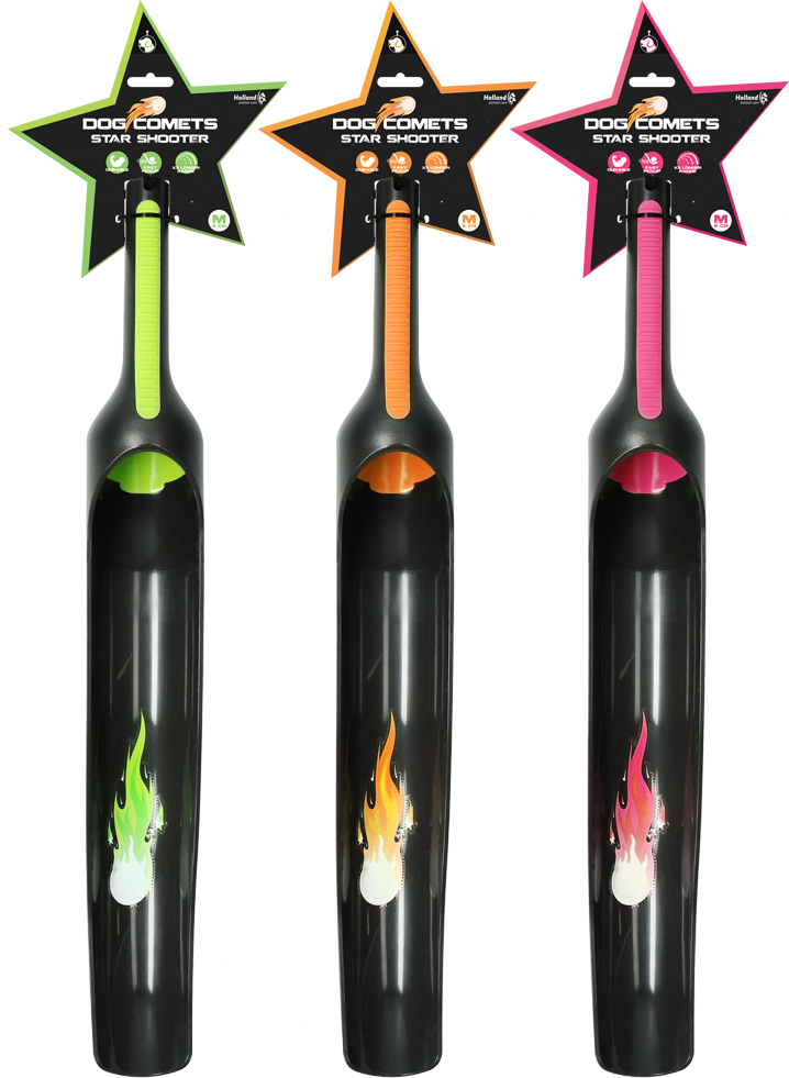 Dog Comets Star Launcher Green