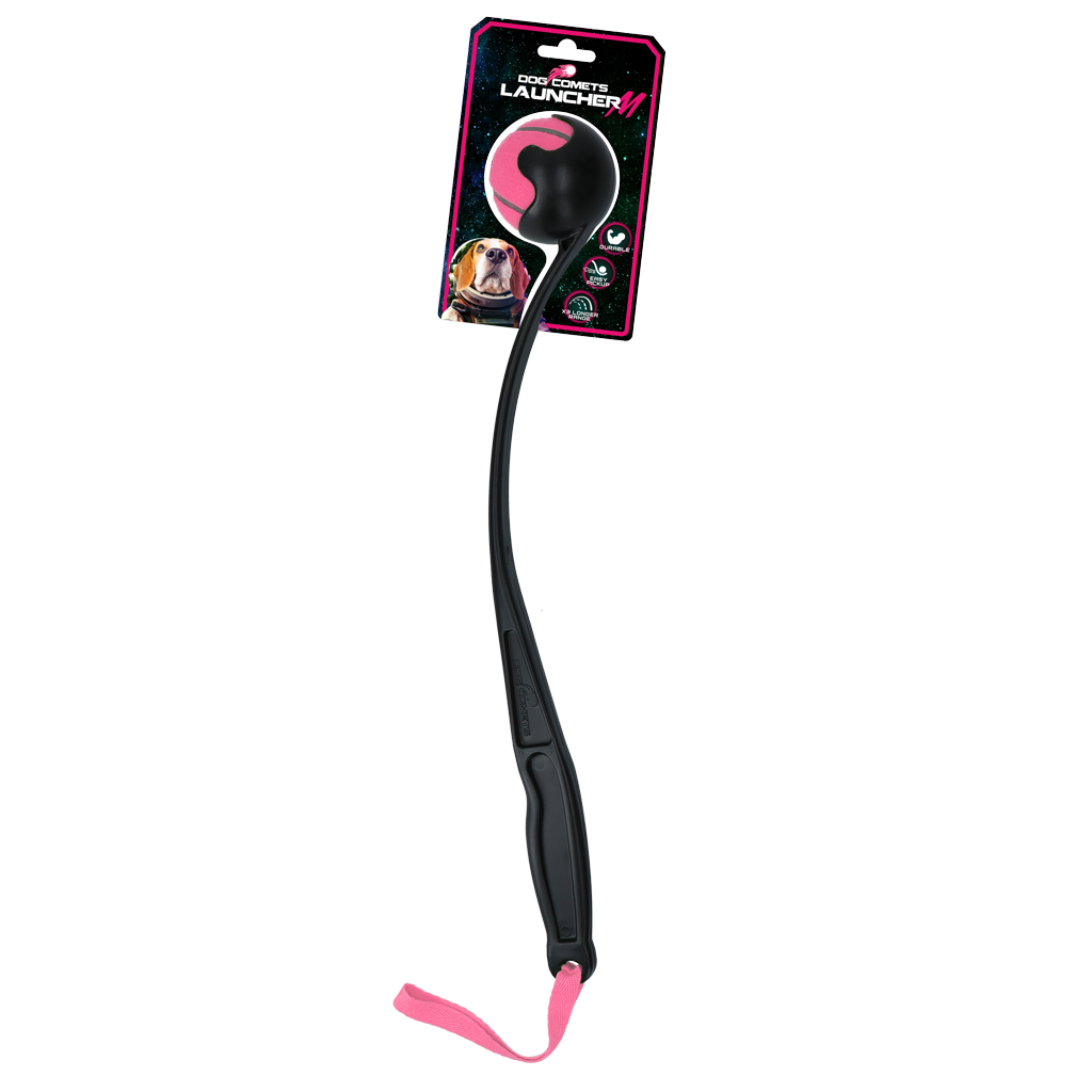 Dog Comets Launcher Pink M