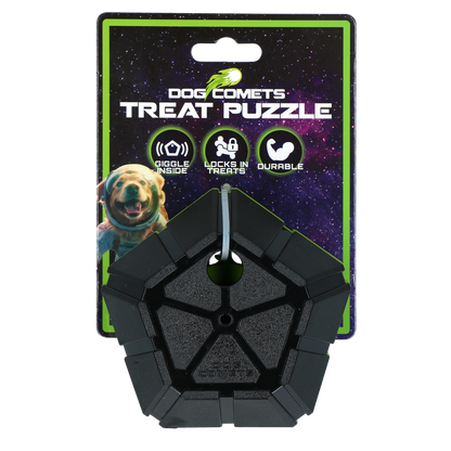 Dog Comets Treat Puzzle Green