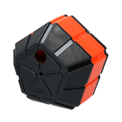 Dog Comets Treat Puzzle Orange
