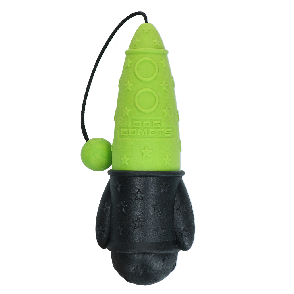 Dog Comets Bobber Rocket Green
