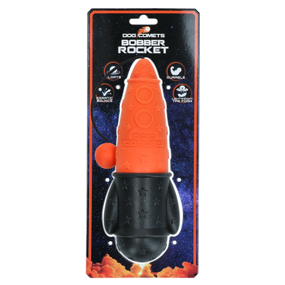Dog Comets Bobber Rocket Orange