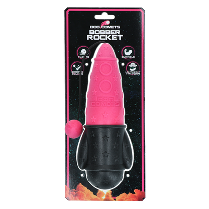 Dog Comets Bobber Rocket Pink