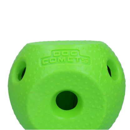 Dog Comets Treat Lock Ball Green