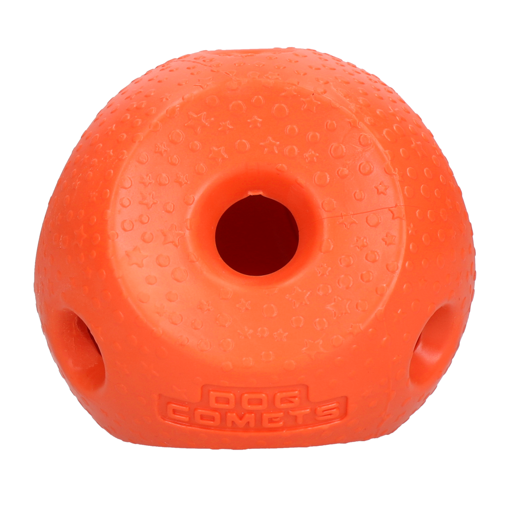 Dog Comets Treat Lock Ball Orange