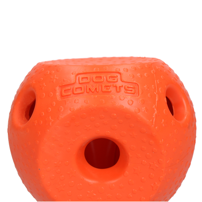 Dog Comets Treat Lock Ball Orange