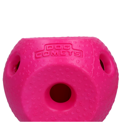 Dog Comets Treat Lock Ball Pink