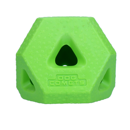 Dog Comets Treat Lock Cube Green