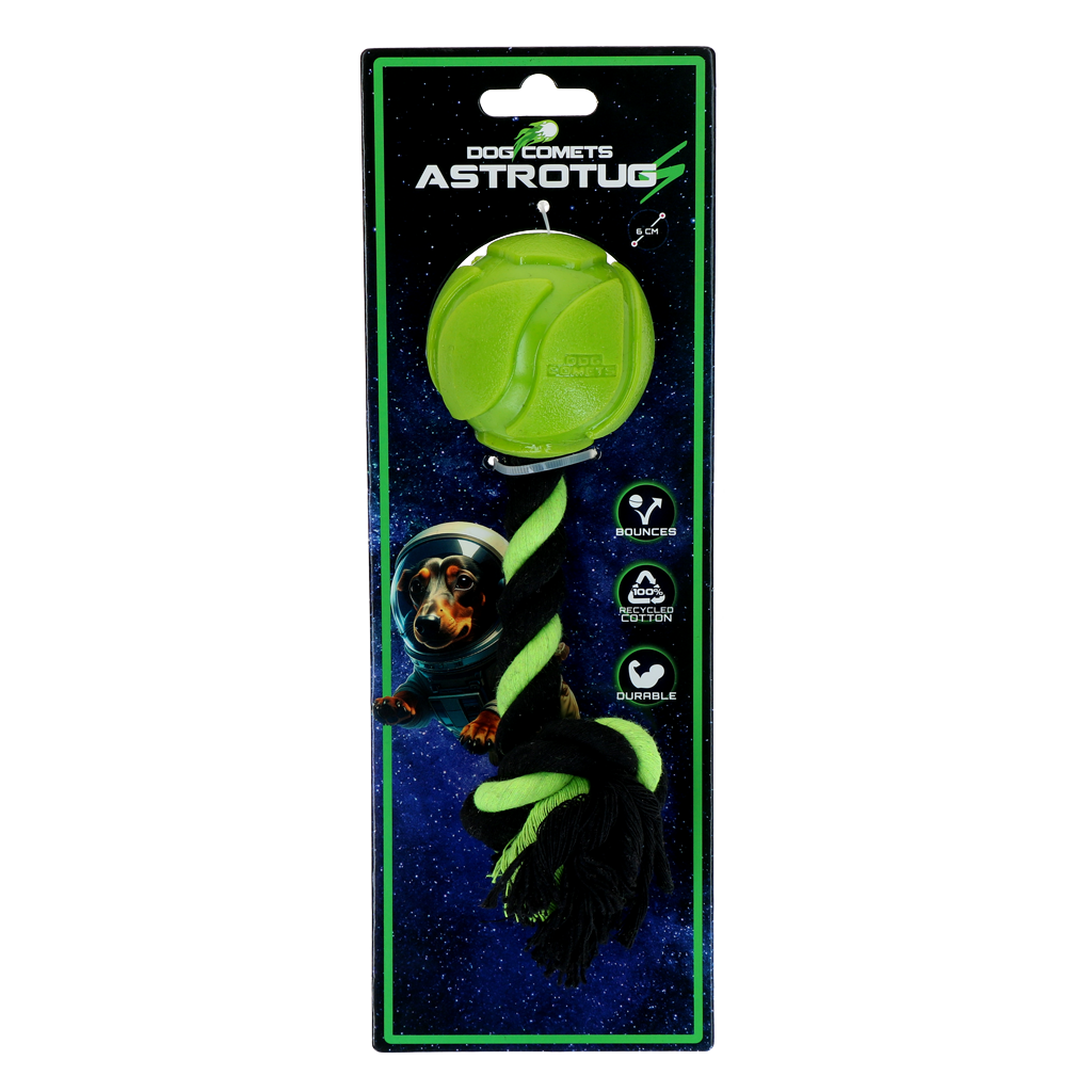 Dog Comets AstroTug Green