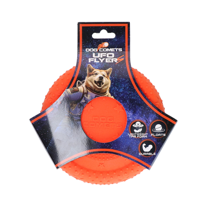 Dog Comets UFO Flyer Orange S