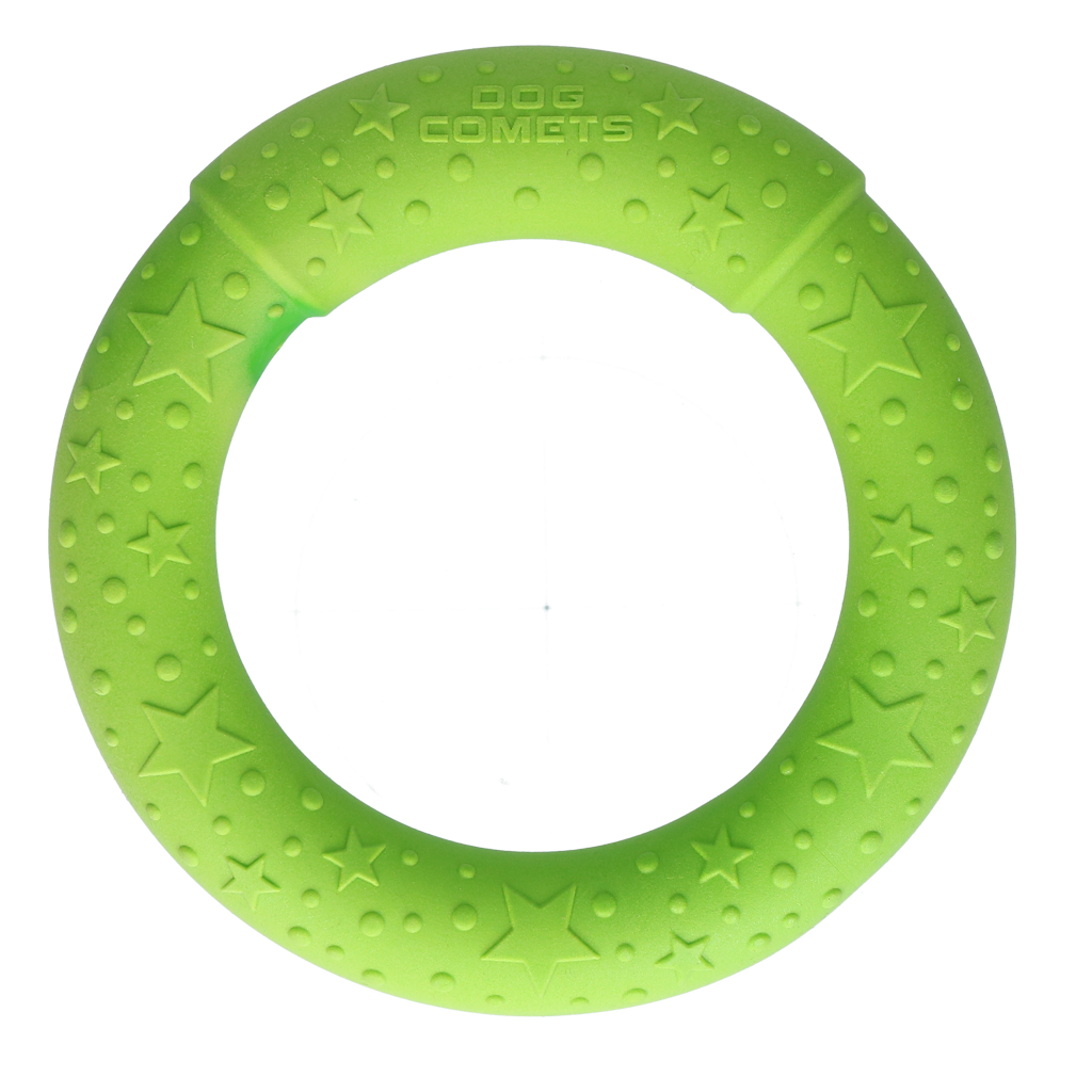 Dog Comets UFO Ring Green M