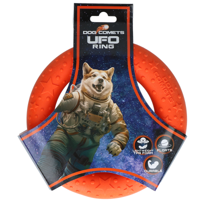 Dog Comets UFO Ring Orange M