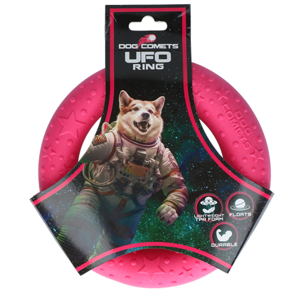 Dog Comets UFO Ring Pink M