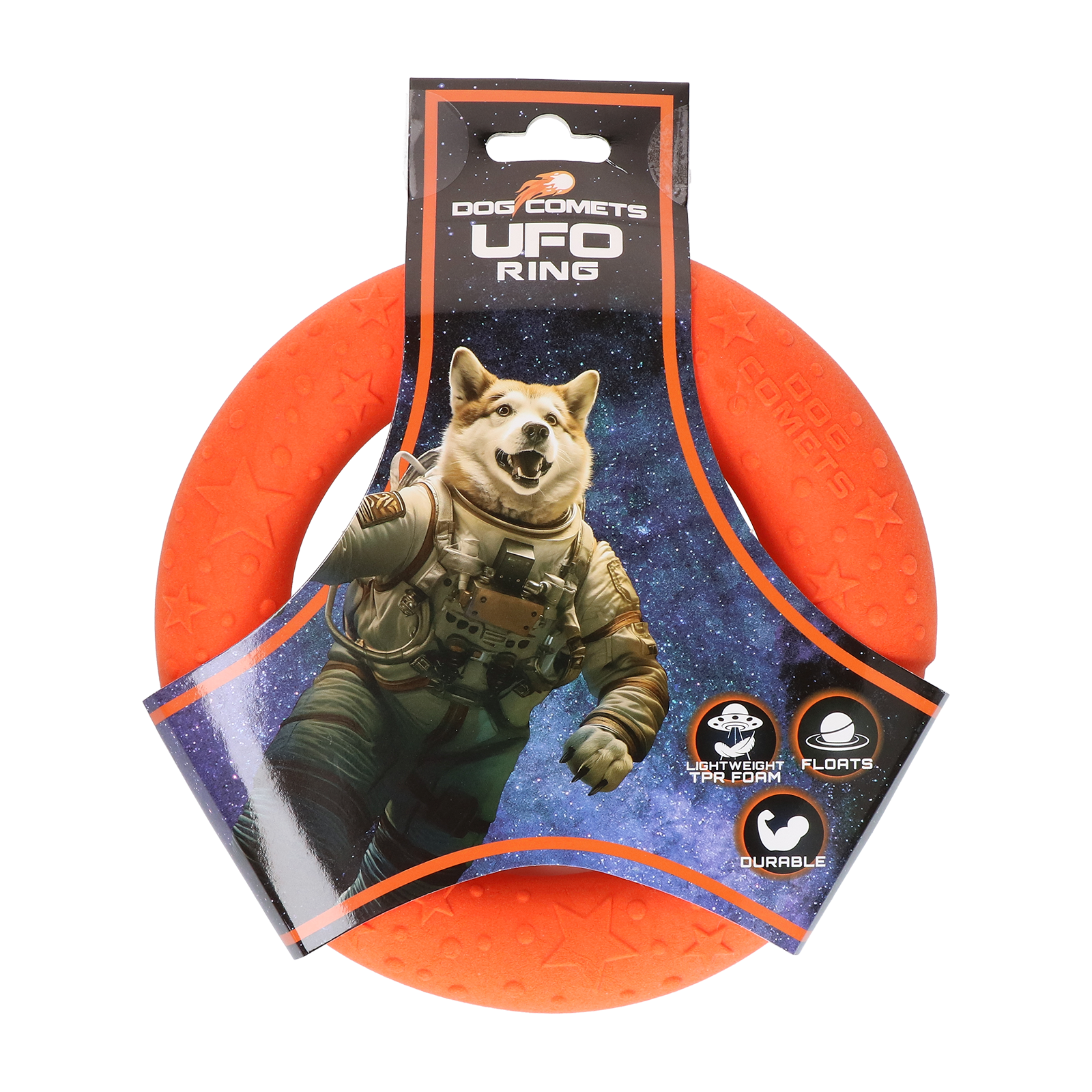 Dog Comets UFO Ring Orange S