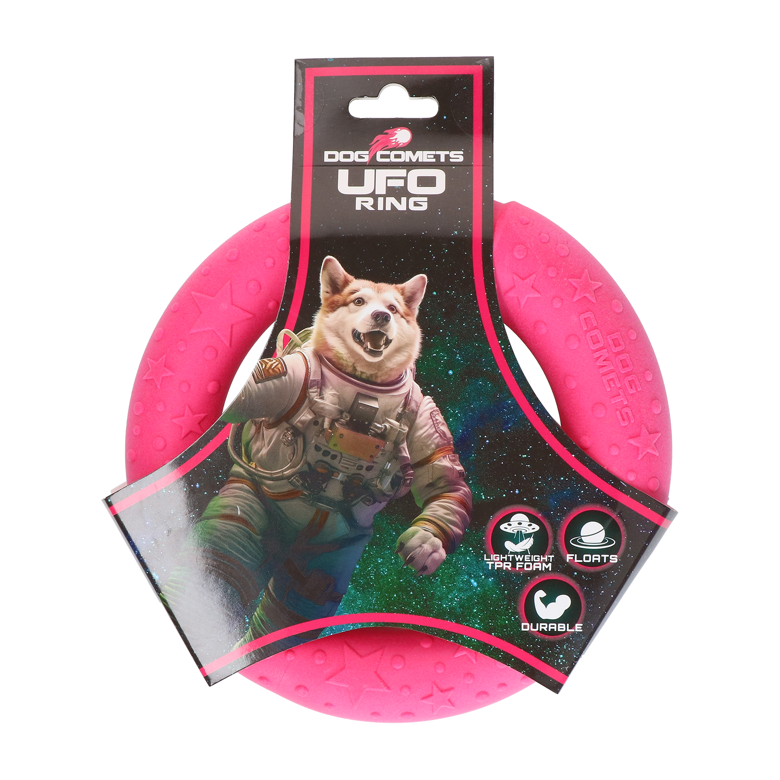 Dog Comets UFO Ring Pink S