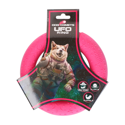 Dog Comets UFO Ring Pink S