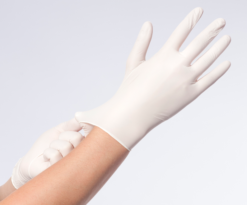 Comforties Soft Nitril Gloves White M 100 pcs