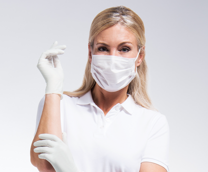 Comforties Soft Nitril Gloves White M 100 pcs