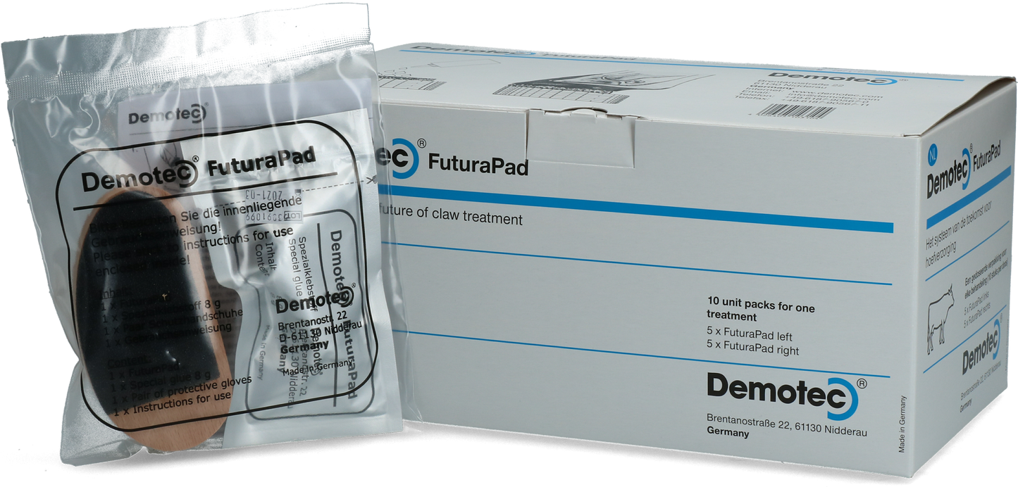 Demotec FuturaPad 10 treatments